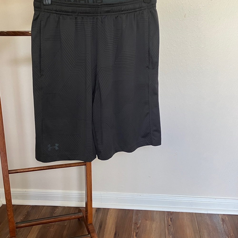 Under Armour Men's Charcoal Athletic Shorts